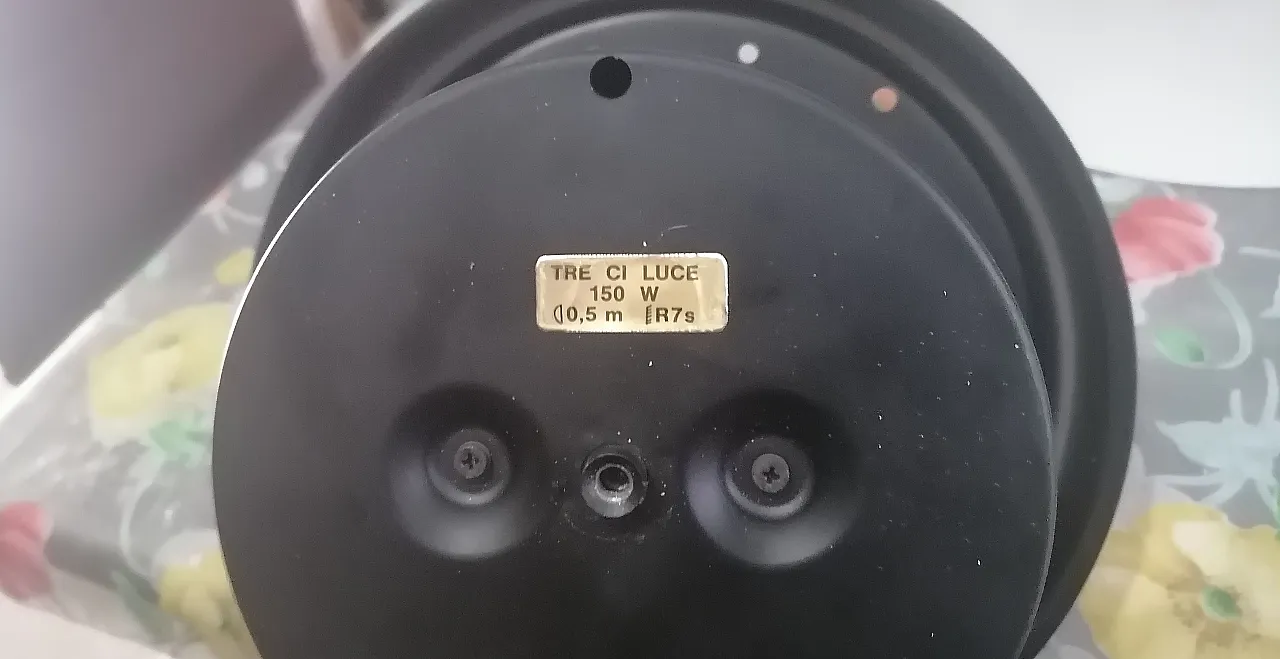 Lampada alogena VEGA di Tre CI Luce - design Cesaro 1985 5