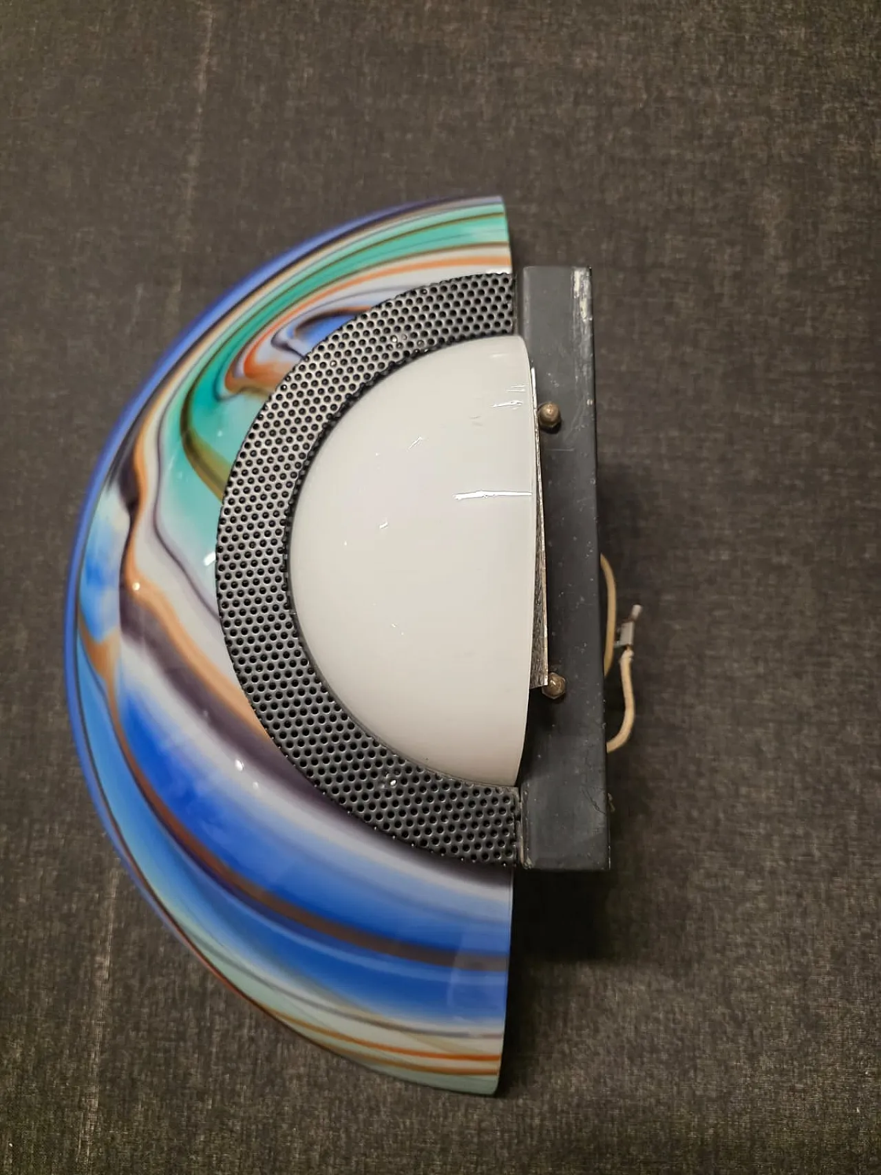 Pair of Ottavio Missoni wall lamps, late 29th century 1