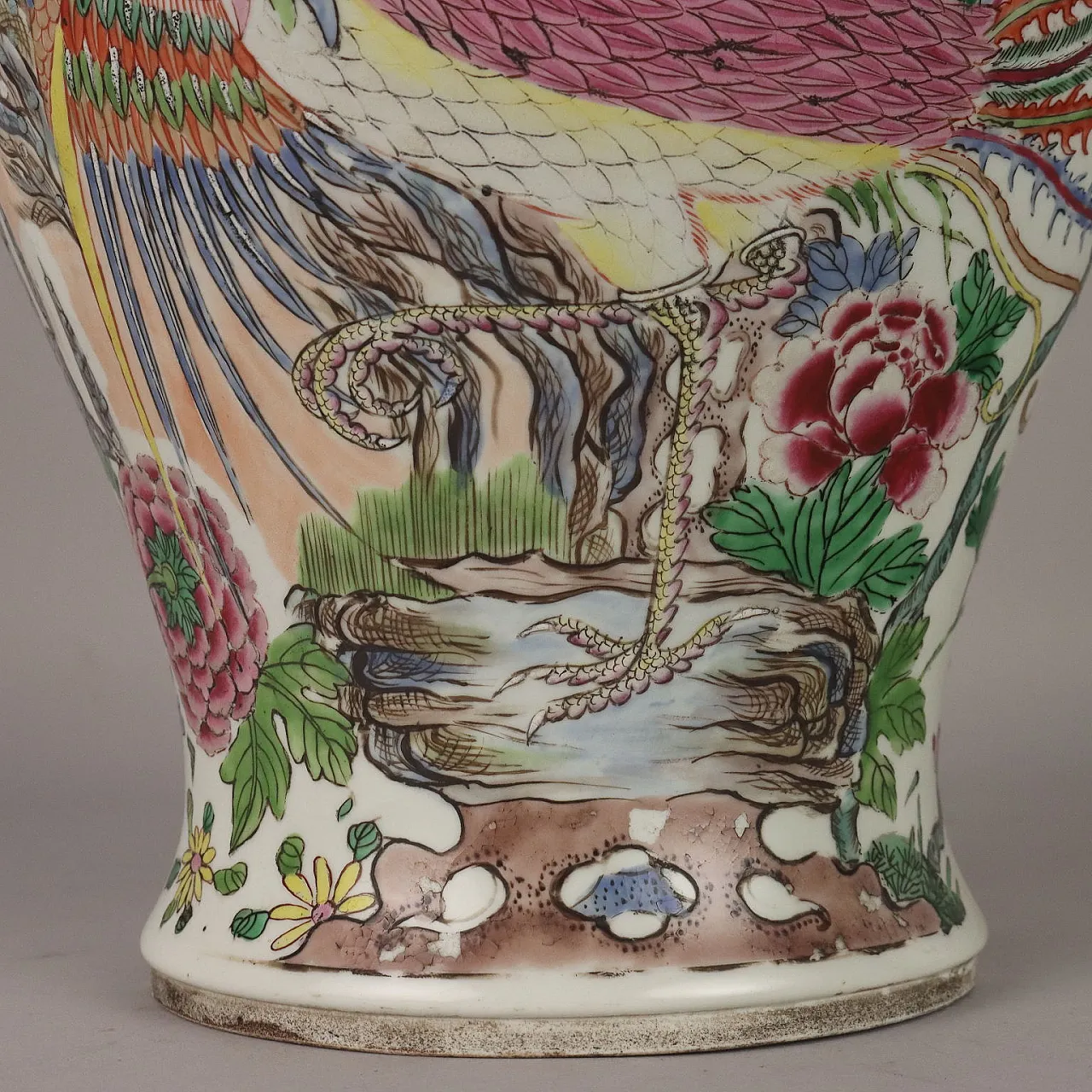 Pair of Potiches in the Manner of Edmè Samson, 19th century 4