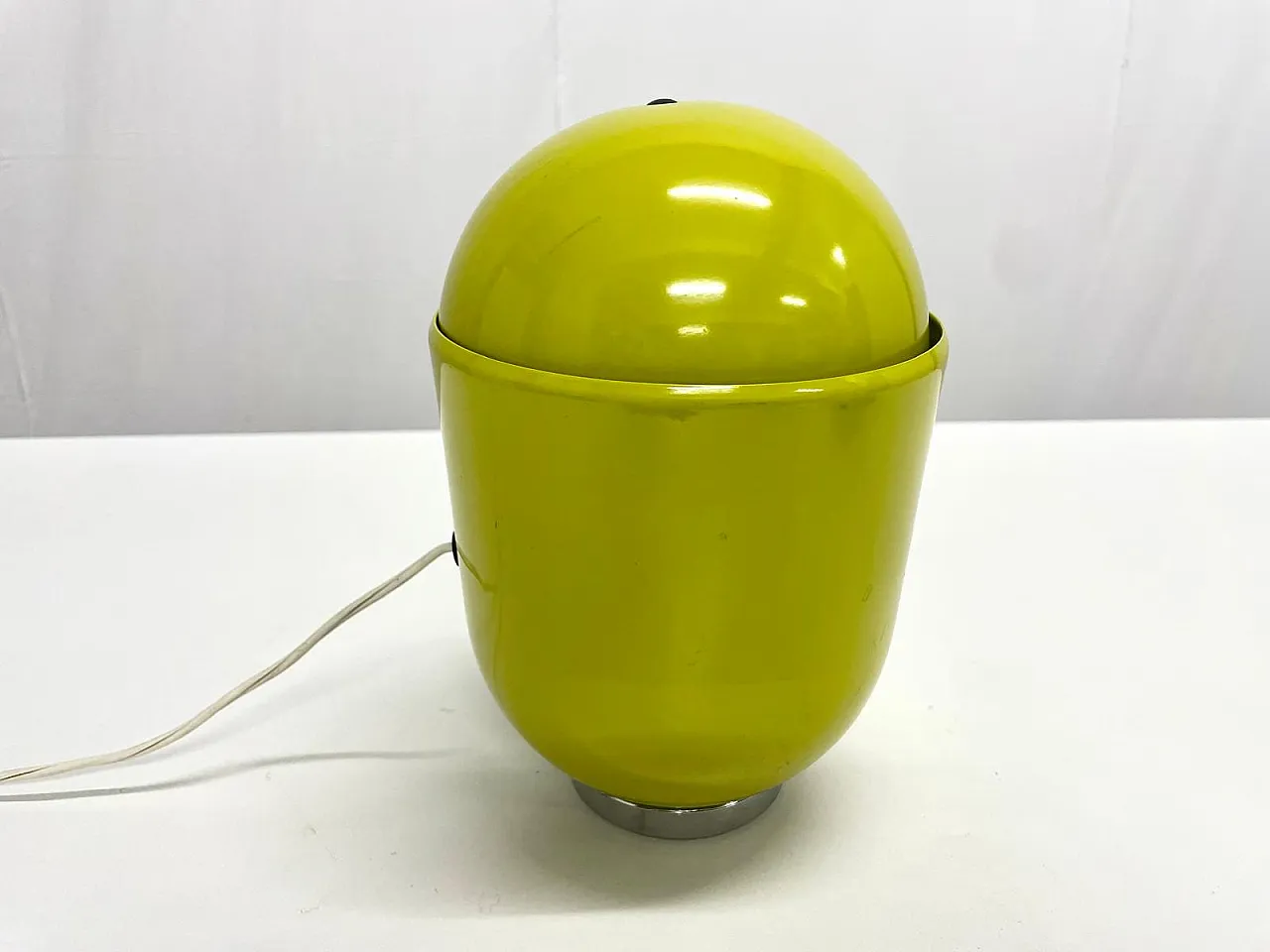 Green Elmo table lamp by Str Imago DP, 1970s 5