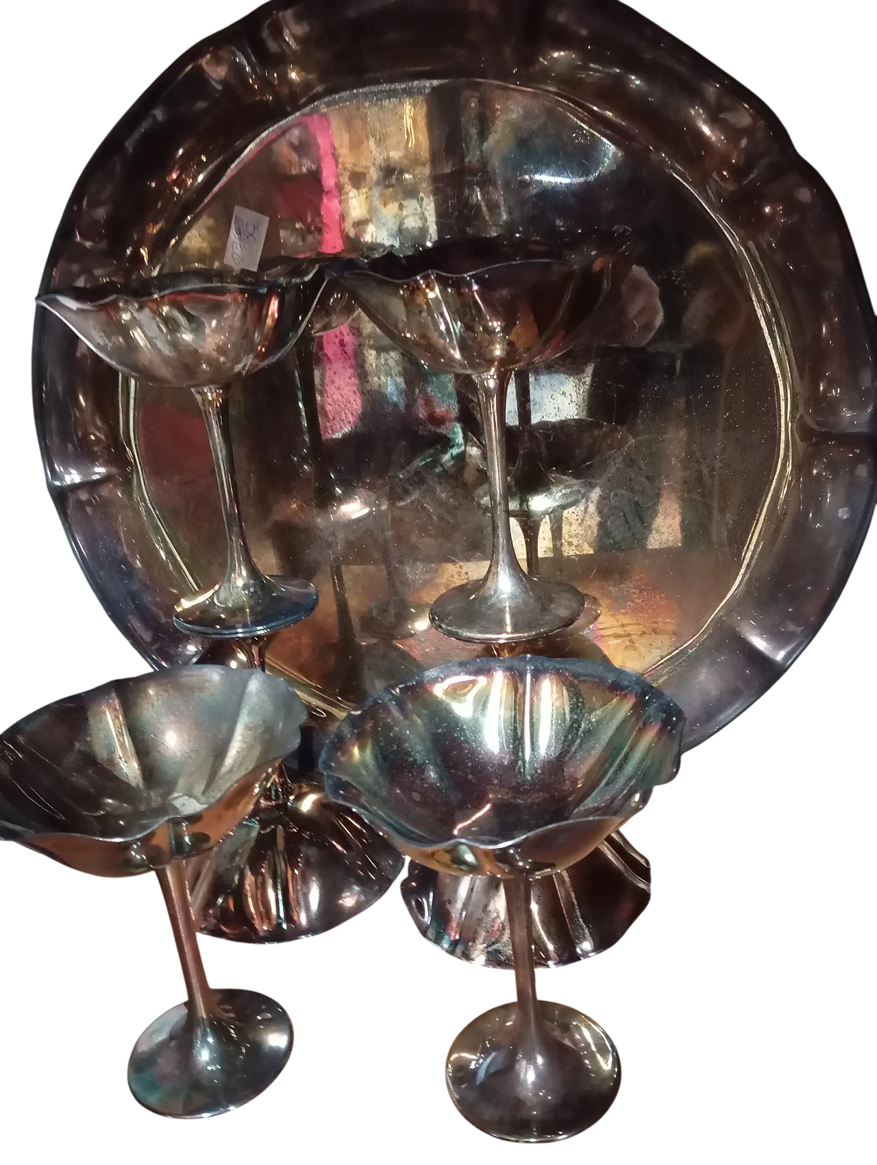 Servizio da gelato in argento, anni '90 9