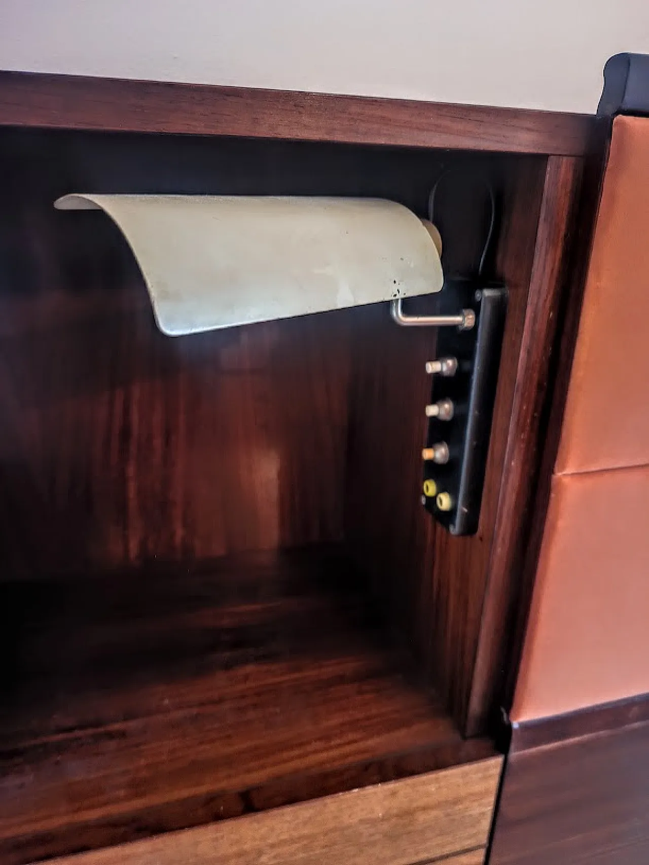 Double Bed by Ico Parisi Sarfatti light for MIM, Italy, 1960s 6