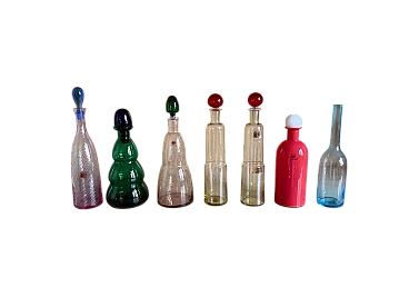 Bottiglie di Carlo Moretti, anni '70