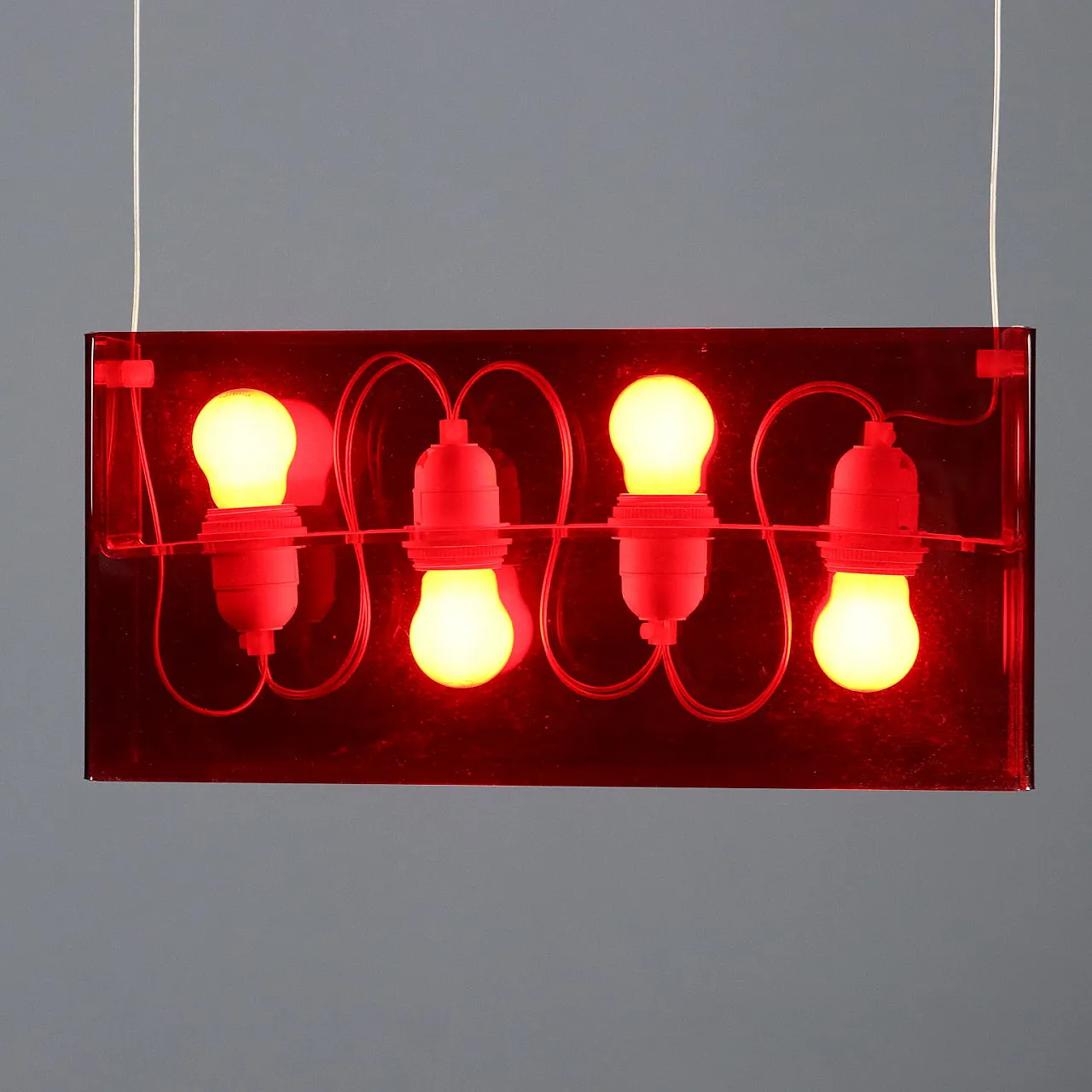 Candle 5306/1 Duplex lamp in plastic and metal, 20th century 5