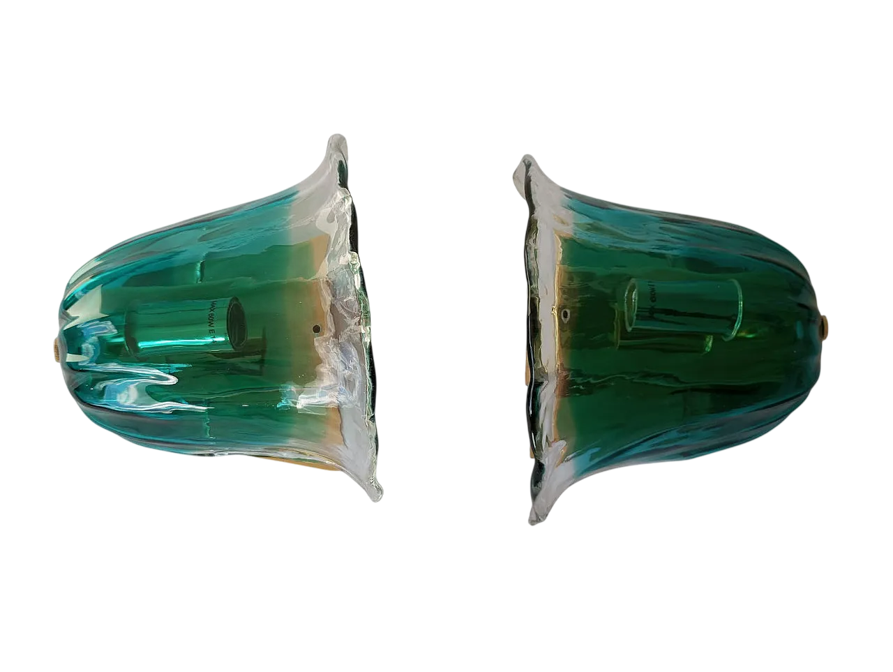 Coppia di appliques in vetro di Murano La Murrina, anni ‘70 10