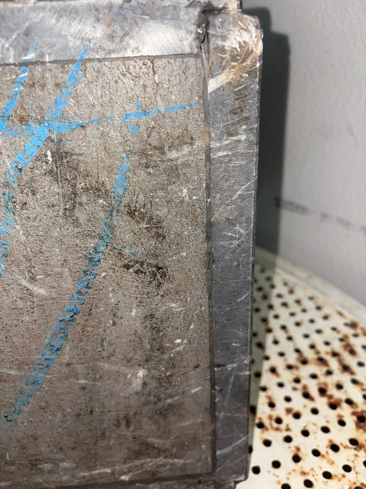 Comodino in marmo Marquina, anni '50 8