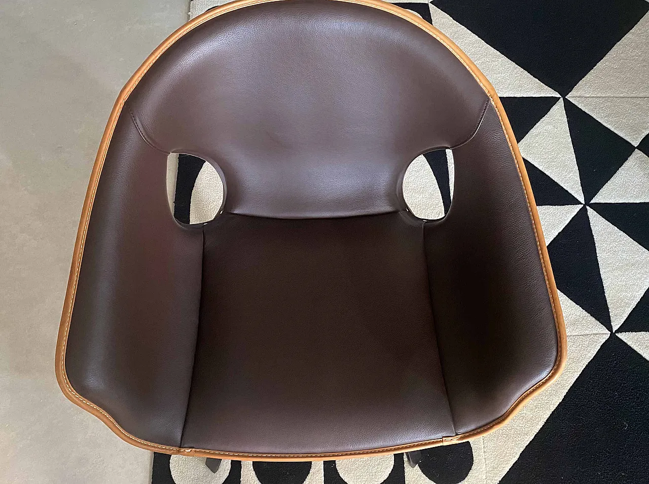 Ginger armchair by Roberto Lazzeroni by Poltrona Frau, 2000s 47