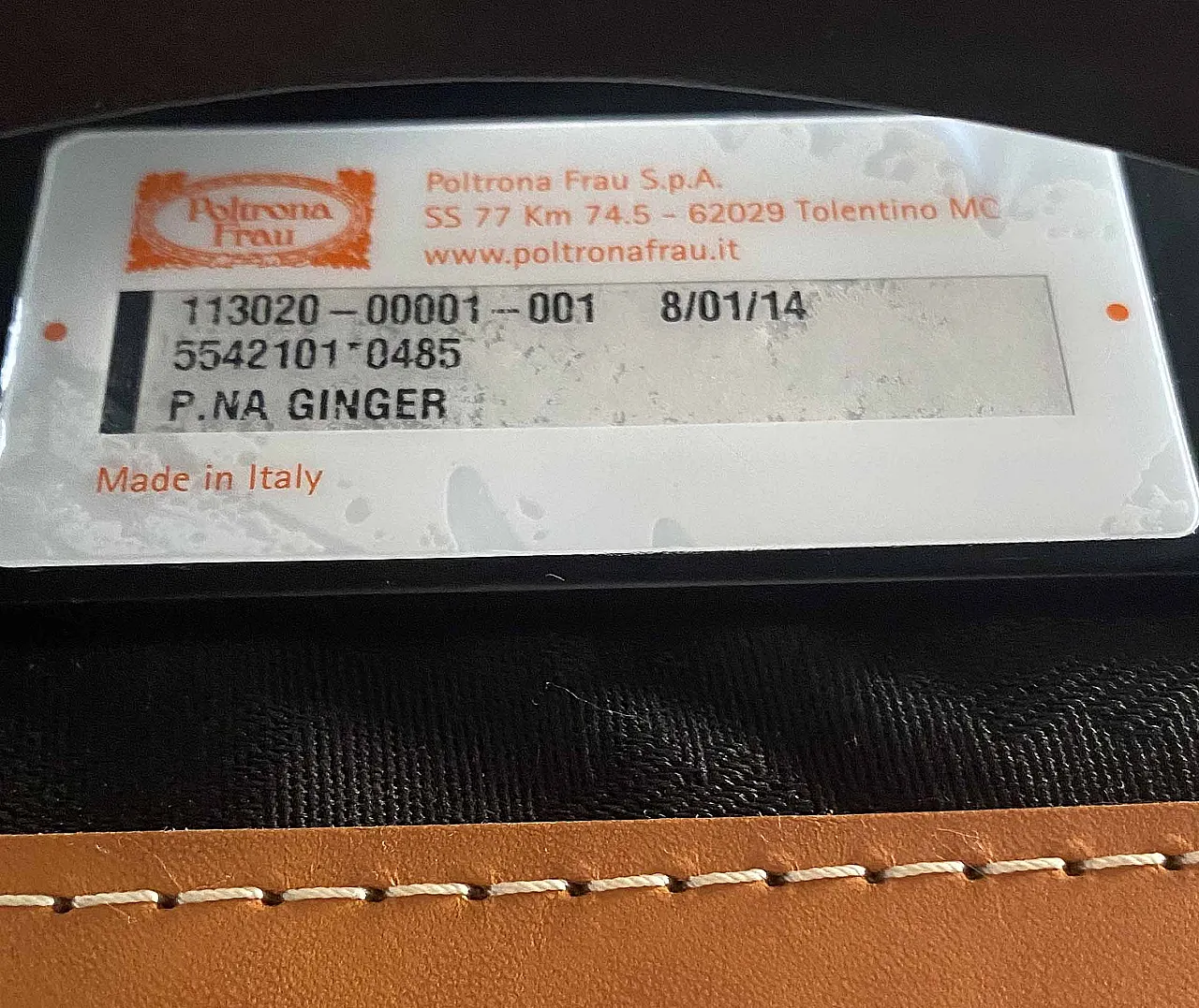 Ginger armchair by Roberto Lazzeroni by Poltrona Frau, 2000s 56