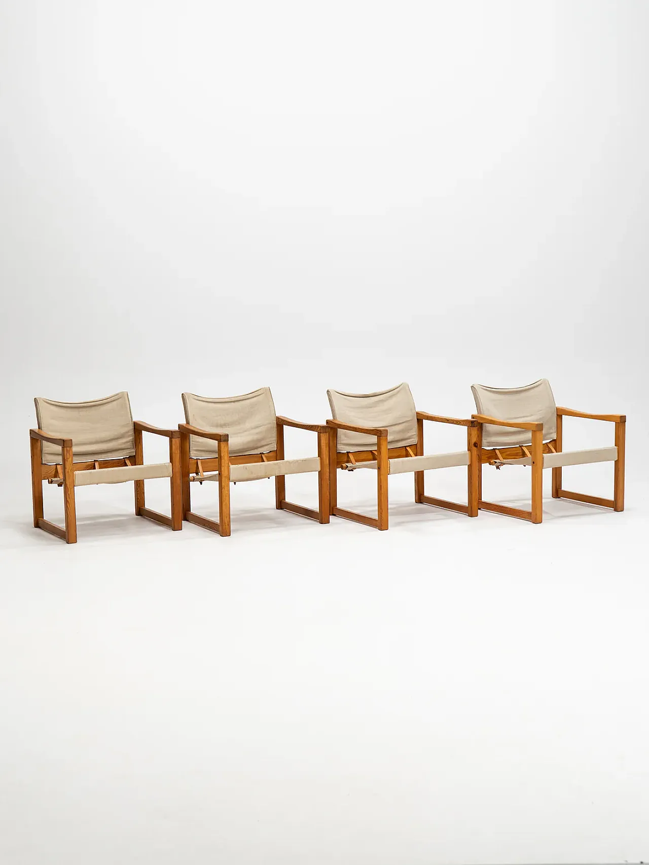 4 poltrone Karin Mobring modello Diana di Ikea, anni '70 3