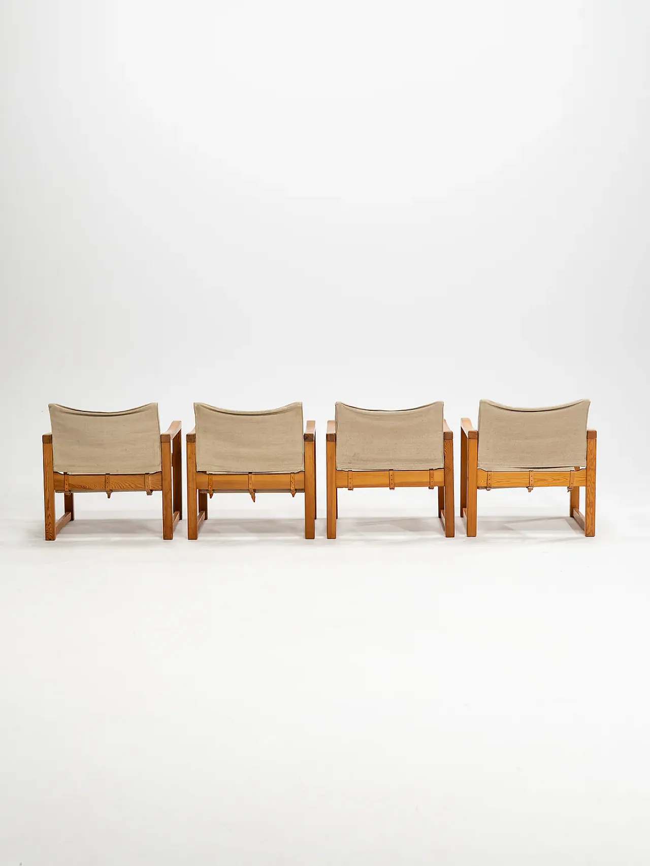 4 poltrone Karin Mobring modello Diana di Ikea, anni '70 6