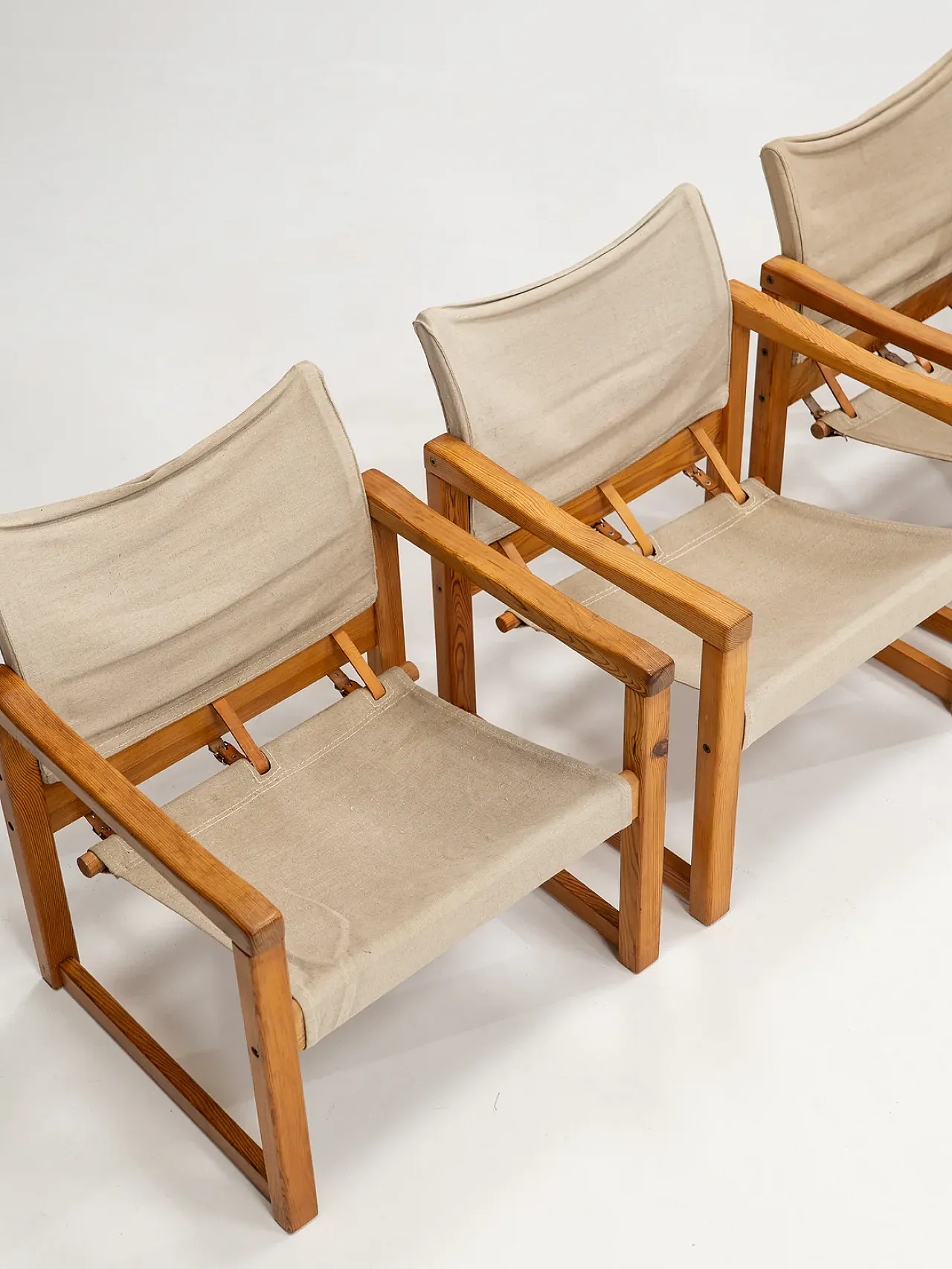 4 poltrone Karin Mobring modello Diana di Ikea, anni '70 11