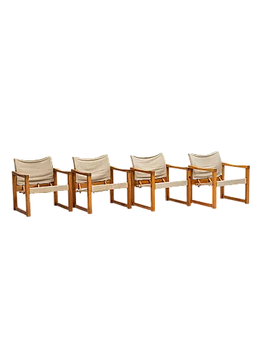 4 poltrone Karin Mobring modello Diana di Ikea, anni '70