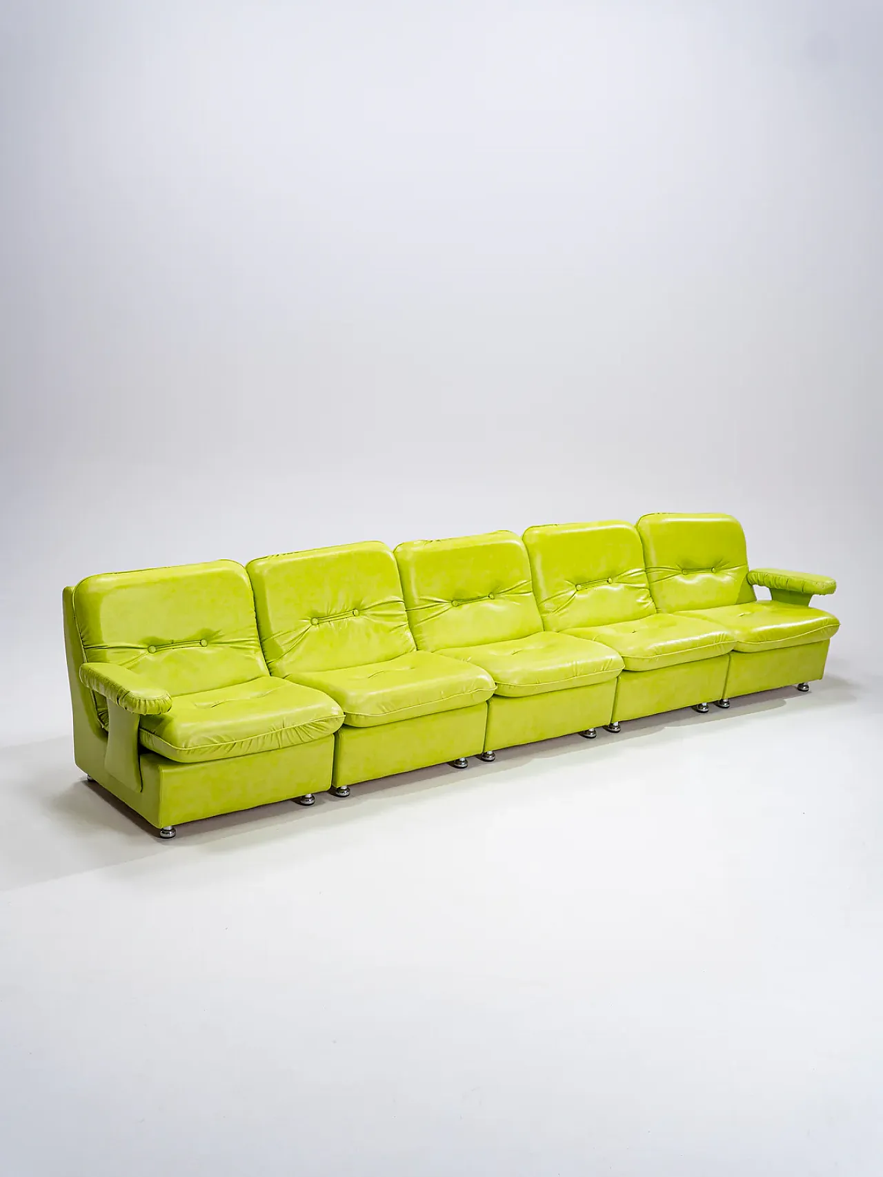 Set componibile di divani e poltrone, anni '70 9