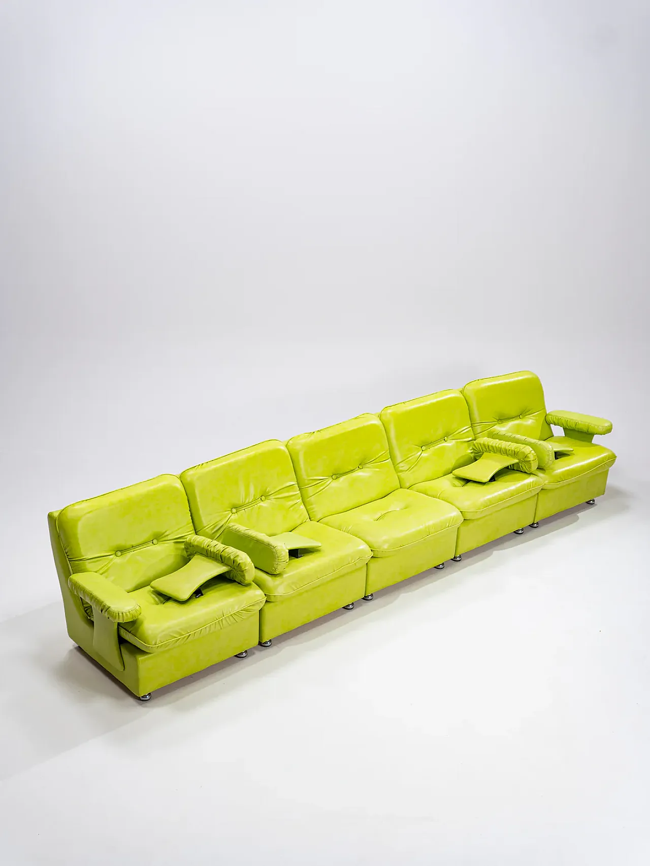 Set componibile di divani e poltrone, anni '70 10