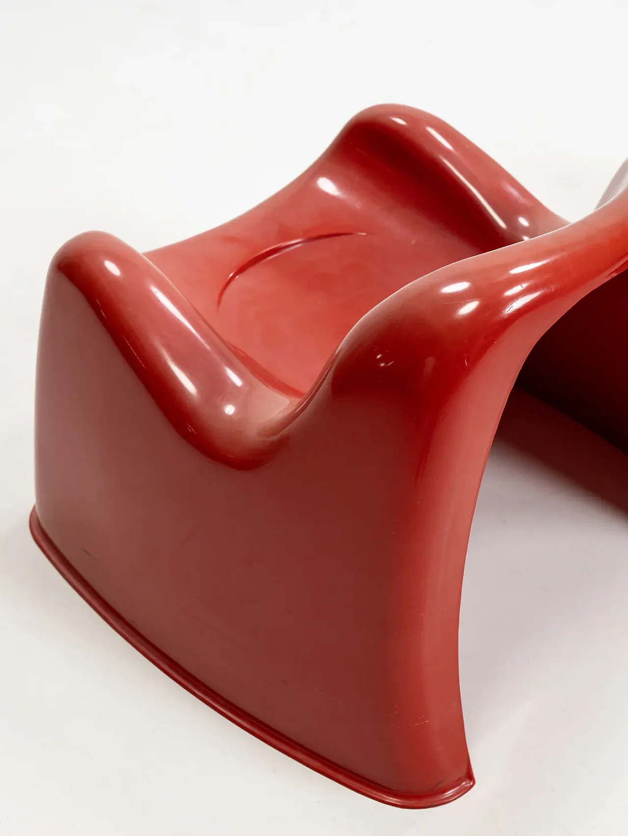 Coppia di sedie Toga arancioni di Sergio Mazza per Artemide, anni '60 6