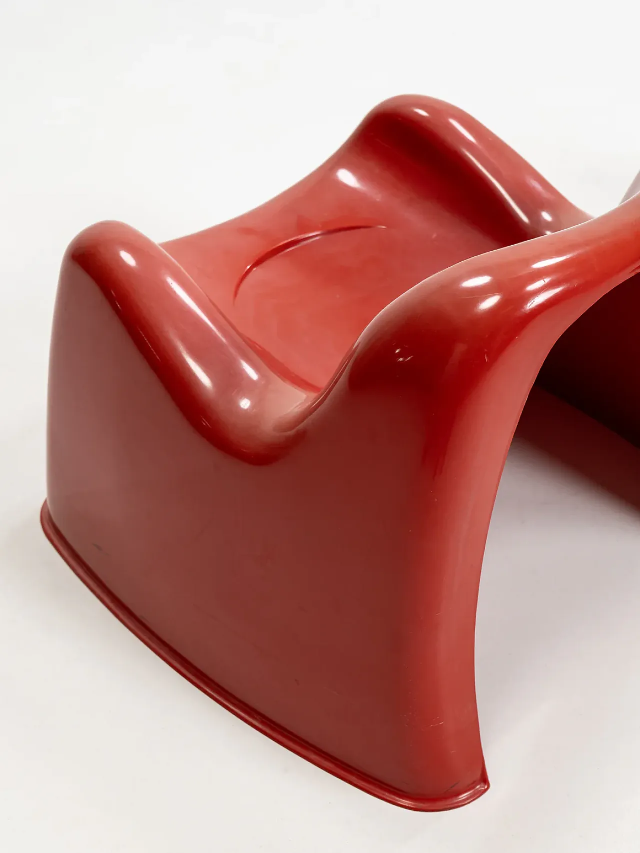 Coppia di sedie Toga arancioni di Sergio Mazza per Artemide, anni '60 7