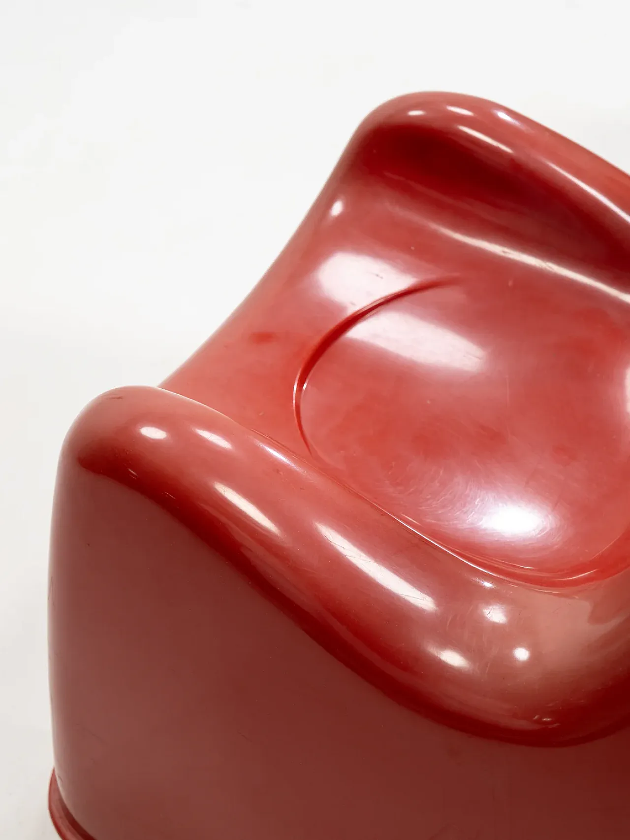 Coppia di sedie Toga arancioni di Sergio Mazza per Artemide, anni '60 8