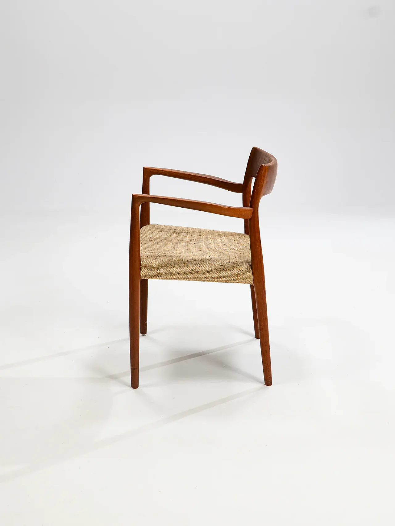 Poltrona in teak di Niels Otto Møller per J.l. Møllers, anni '60 2