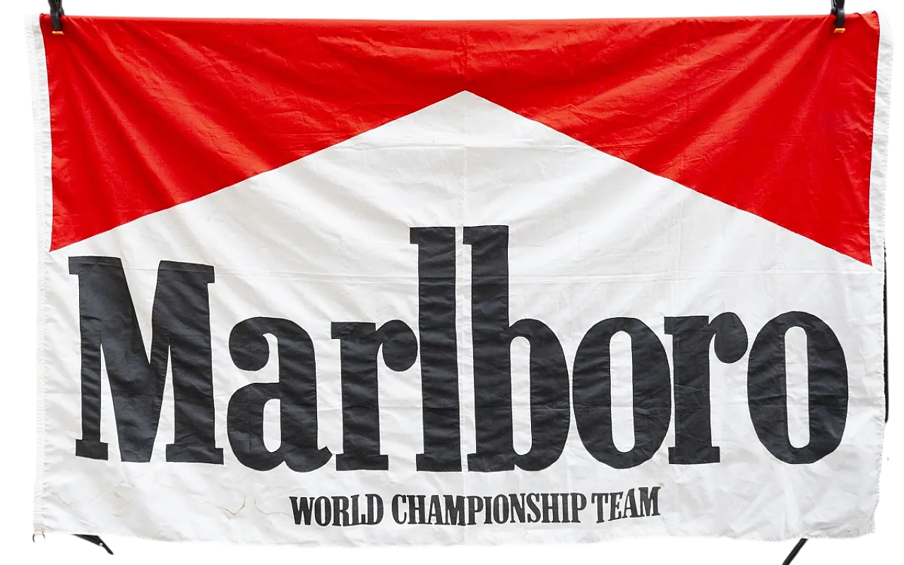 Striscione bandiera Marlboro World ChampionshipTeam, '900 6