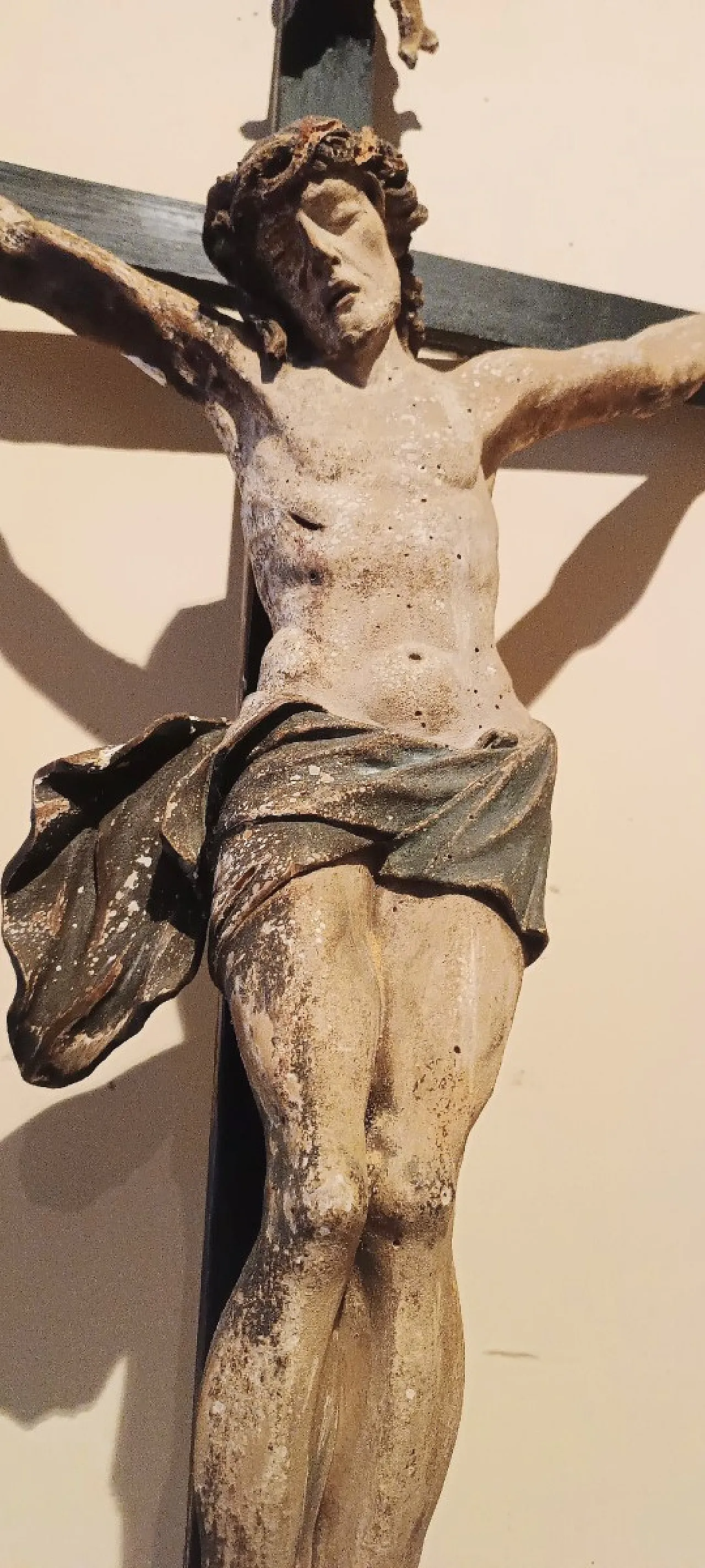 Polychrome wooden figure of Christ, 17th century 7