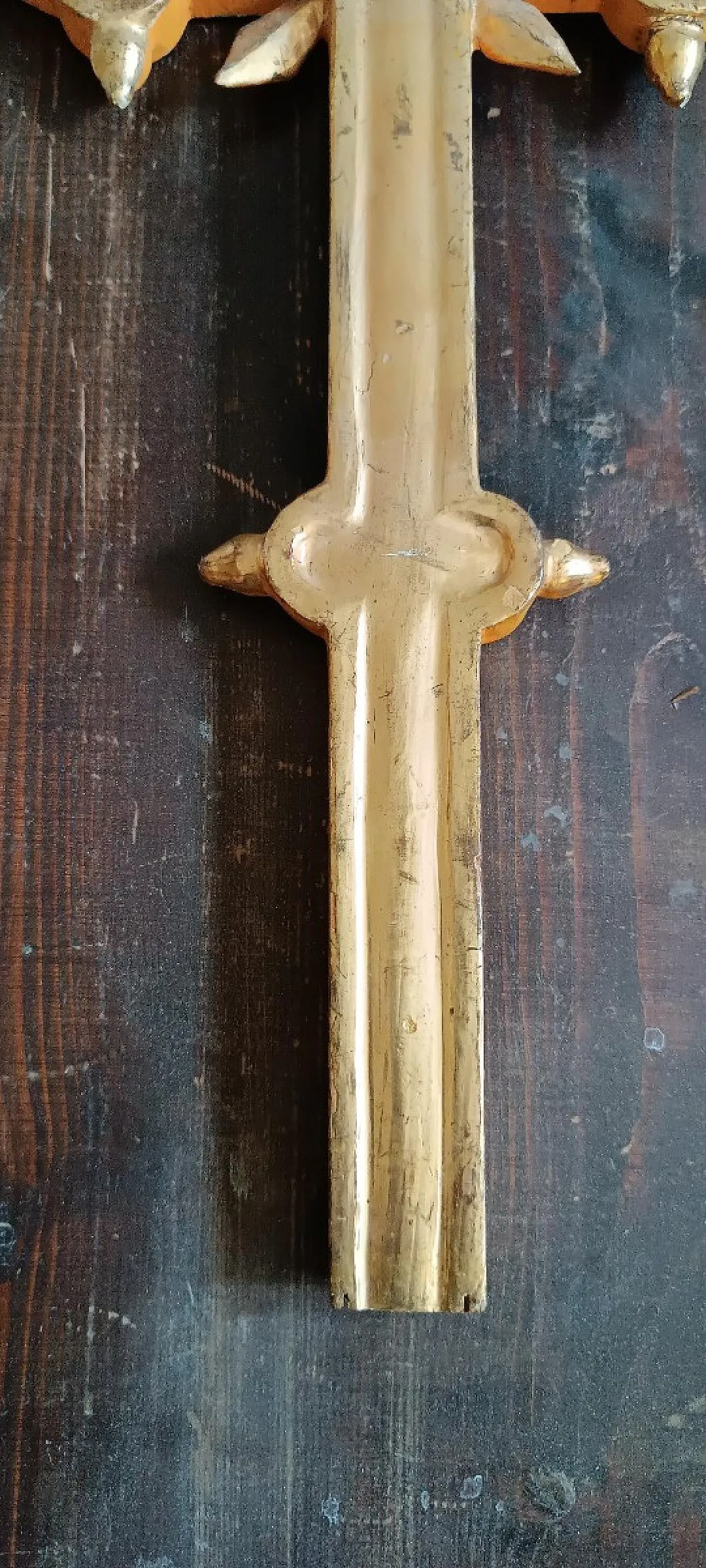 Gilded wooden cross, 18th century 2