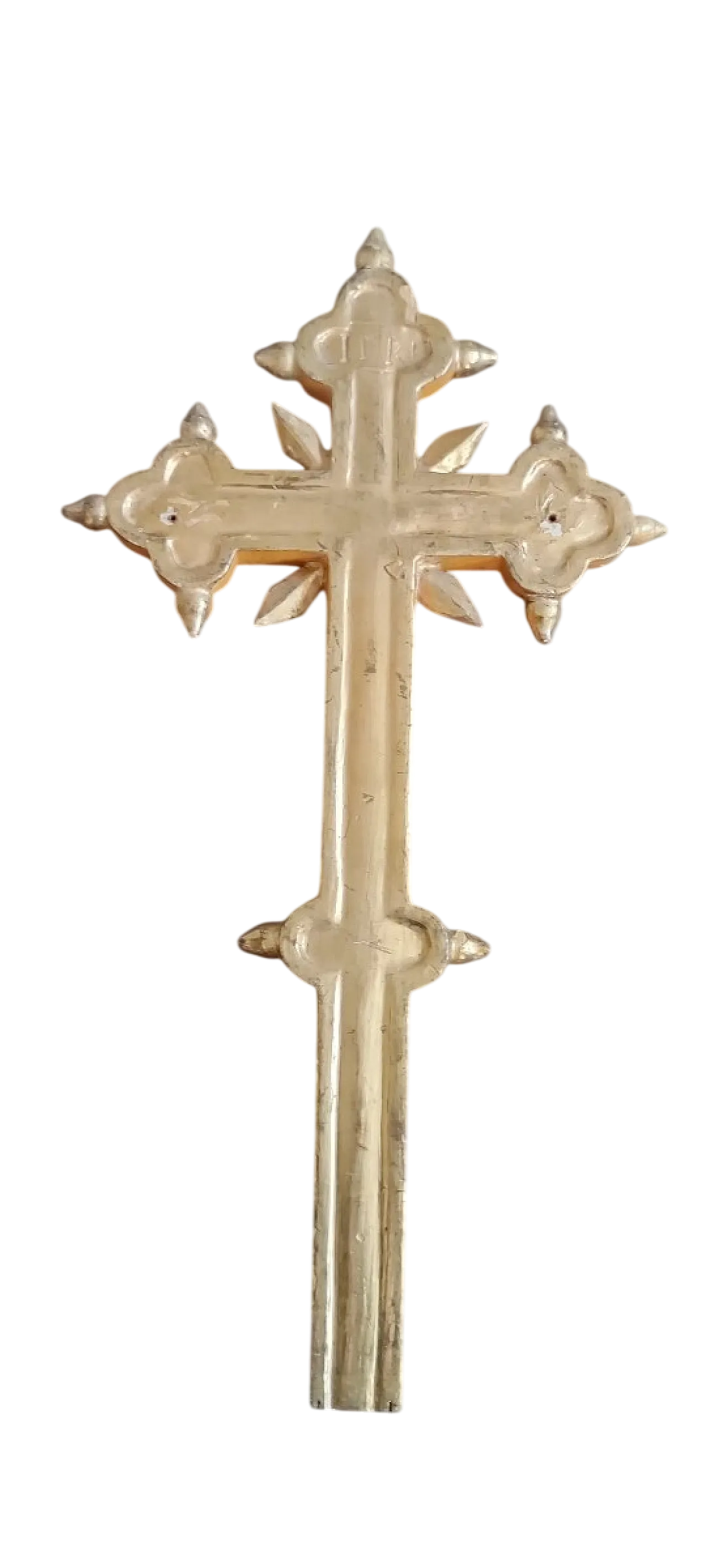 Gilded wooden cross, 18th century 8