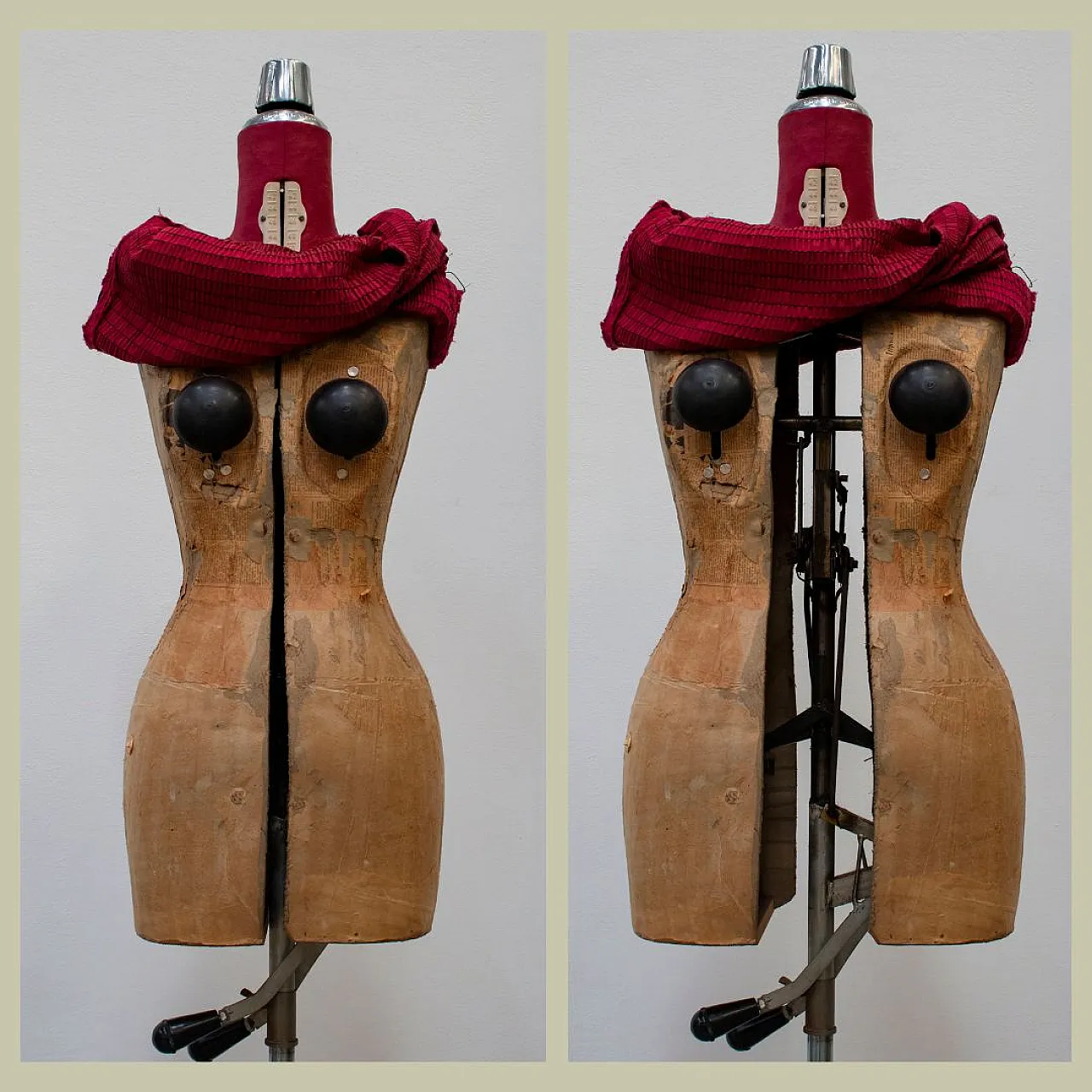 Manichino sartoriale regolabile di Primo Ferrari, anni '60 6