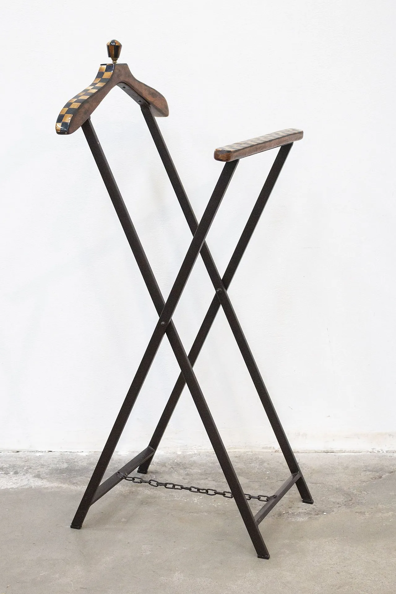 Servomuto posa abiti pieghevole a scacchiera, '900 1