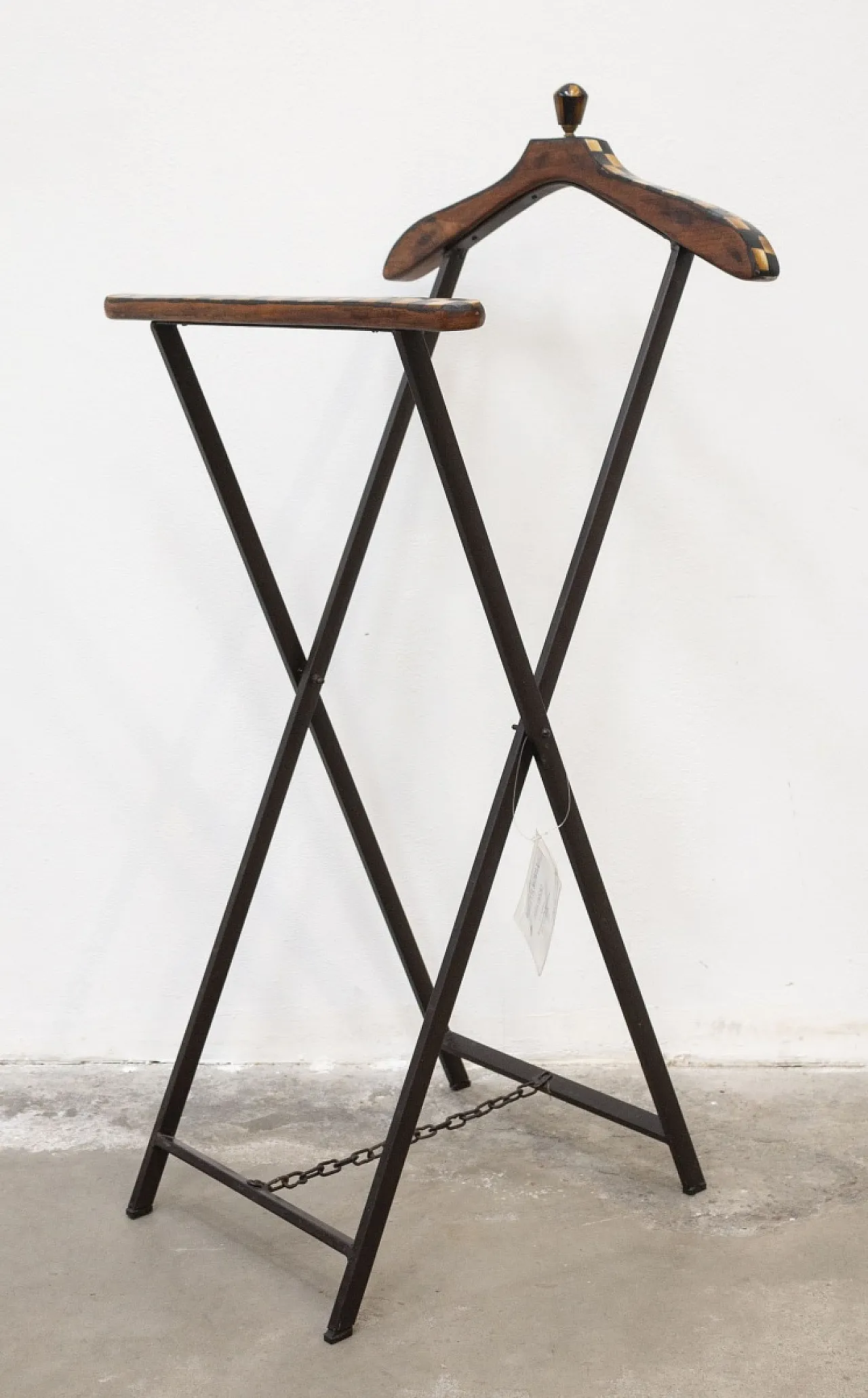 Servomuto posa abiti pieghevole a scacchiera, '900 11