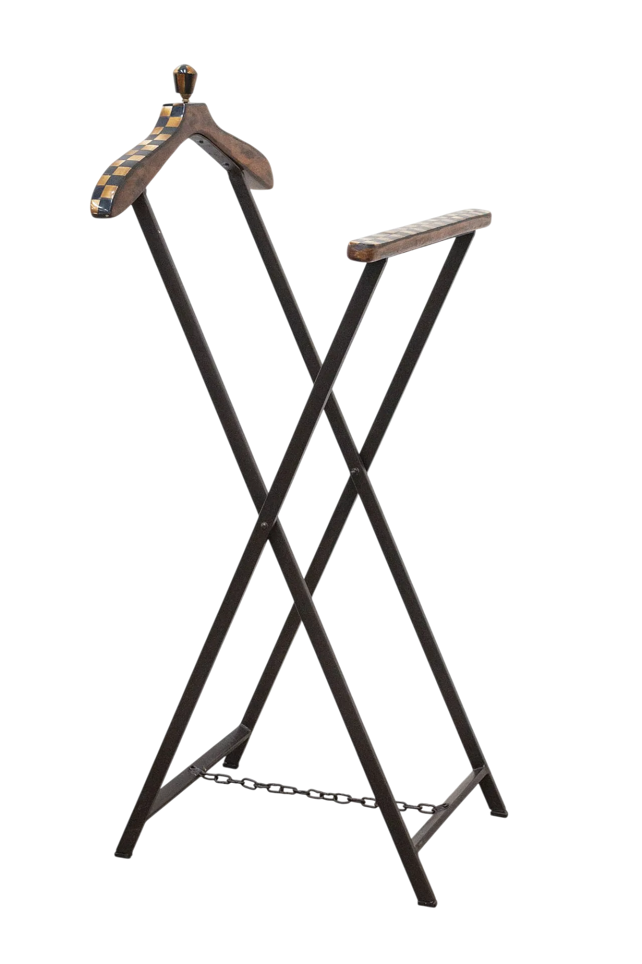 Servomuto posa abiti pieghevole a scacchiera, '900 12