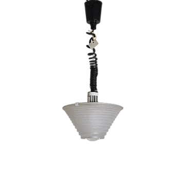 Sospensione Egina di Angelo Mangiarotti per Artemide, anni '70