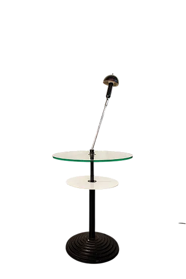 Tavolino di Altair Luce Puppa e Raggi per Fontana Arte, anni '80