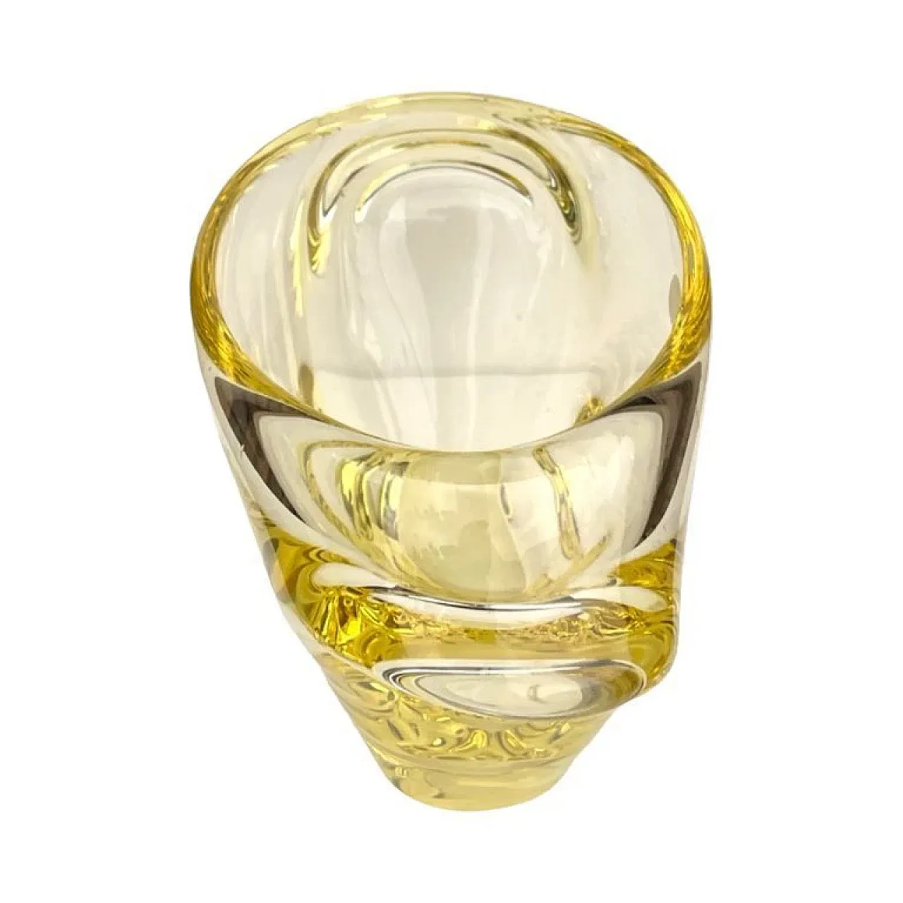 Vaso in vetro di M. Klinger, Železný Brod (ZBS), anni '60 4