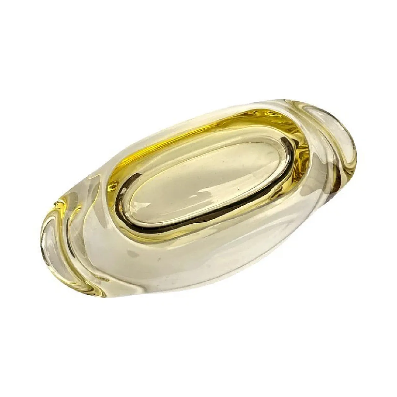 Vaso in vetro di M. Klinger, Železný Brod (ZBS), anni '60 5