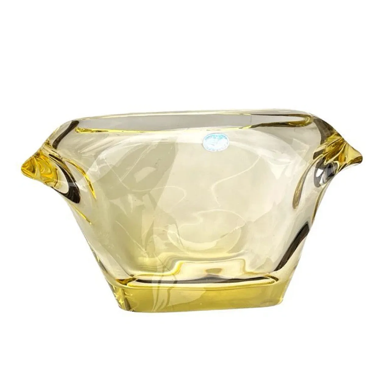 Vaso in vetro di M. Klinger, Železný Brod (ZBS), anni '60 6