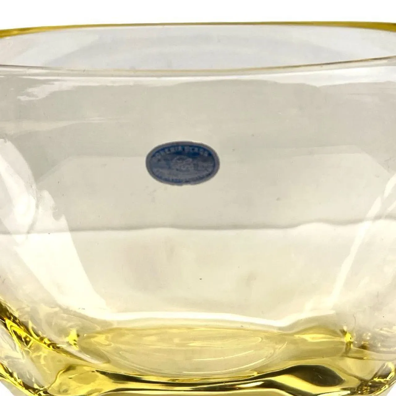 Vaso in vetro di M. Klinger, Železný Brod (ZBS), anni '60 10