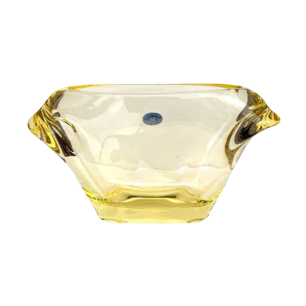 Vaso in vetro di M. Klinger, Železný Brod (ZBS), anni '60 11