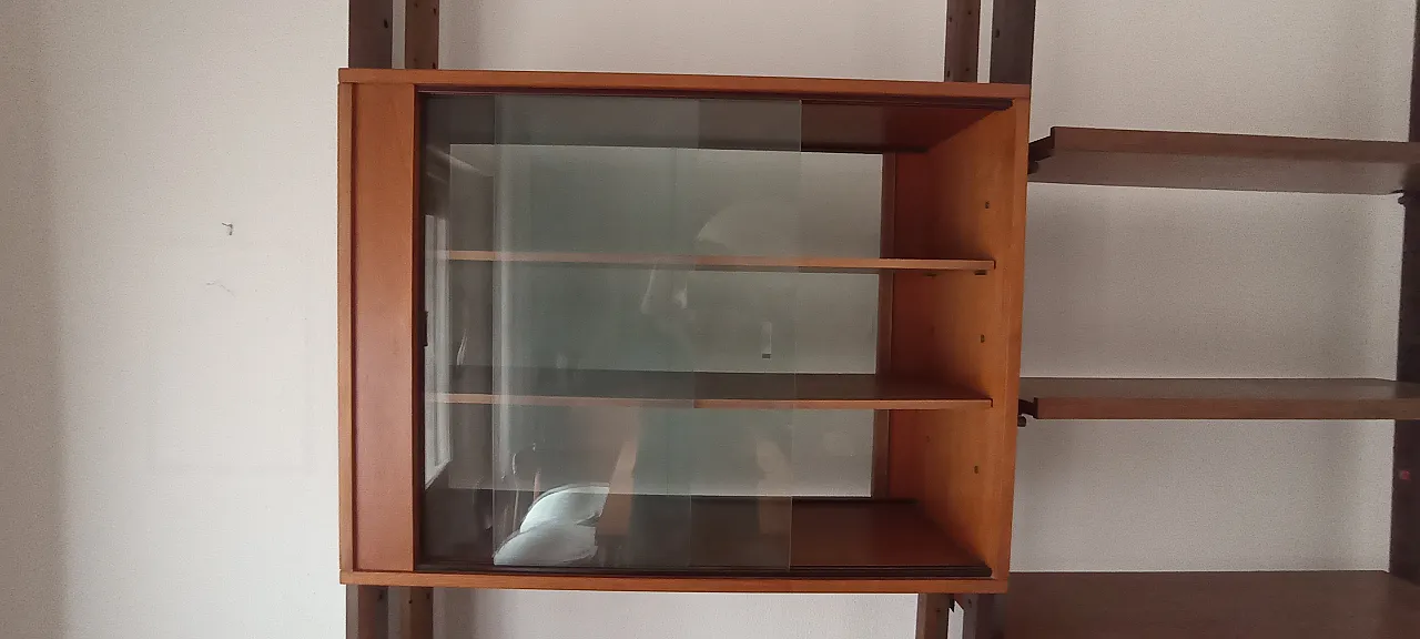 Libreria di Fiori per I.S.A. con bar e vetrina pensile, anni '70 2