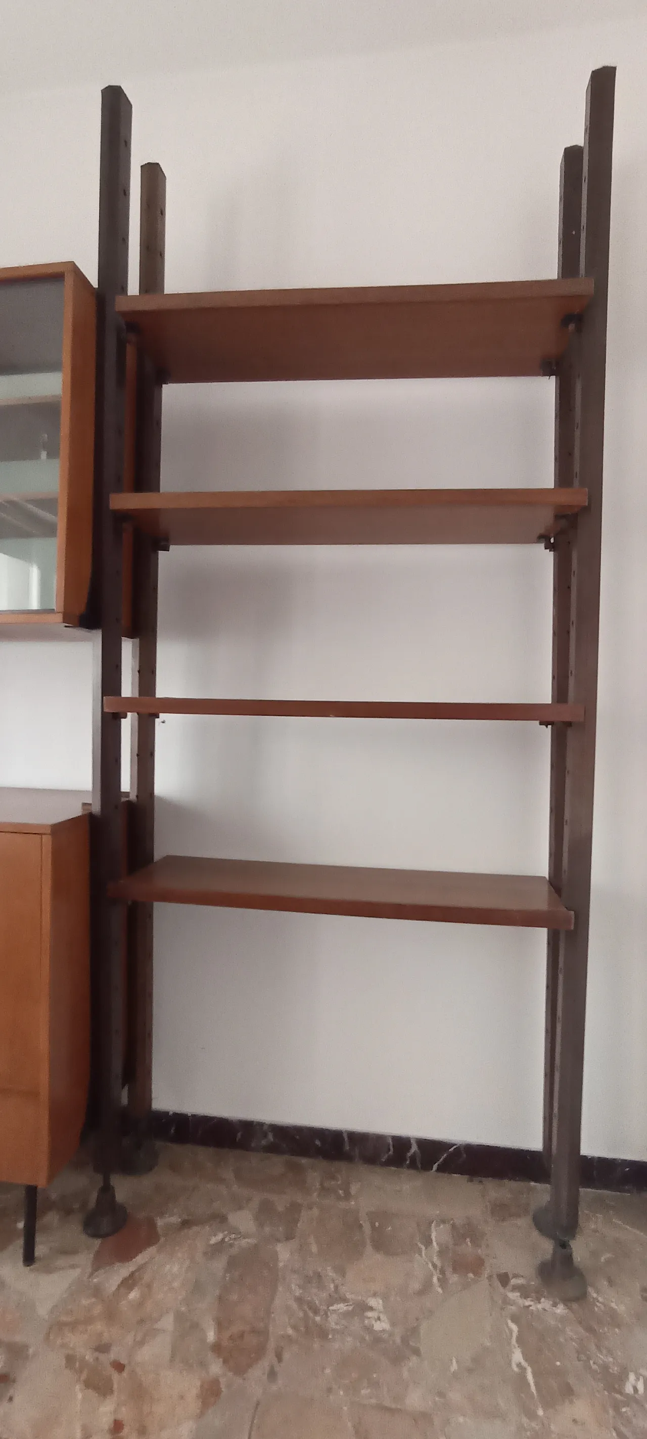 Libreria di Fiori per I.S.A. con bar e vetrina pensile, anni '70 7