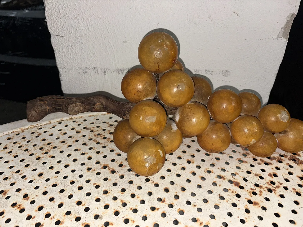 Marble alabaster pine cone, 1950s 3