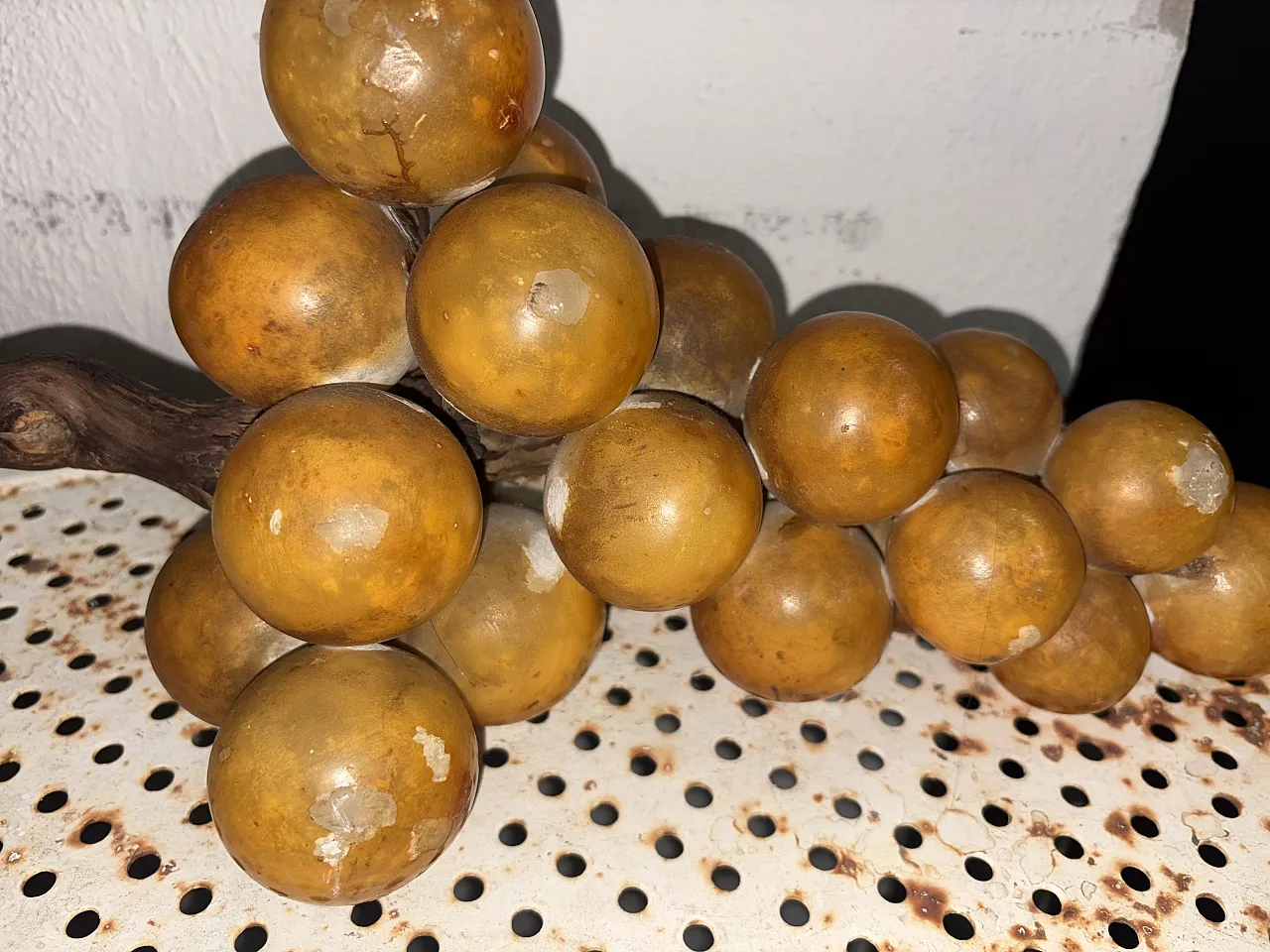 Marble alabaster pine cone, 1950s 4