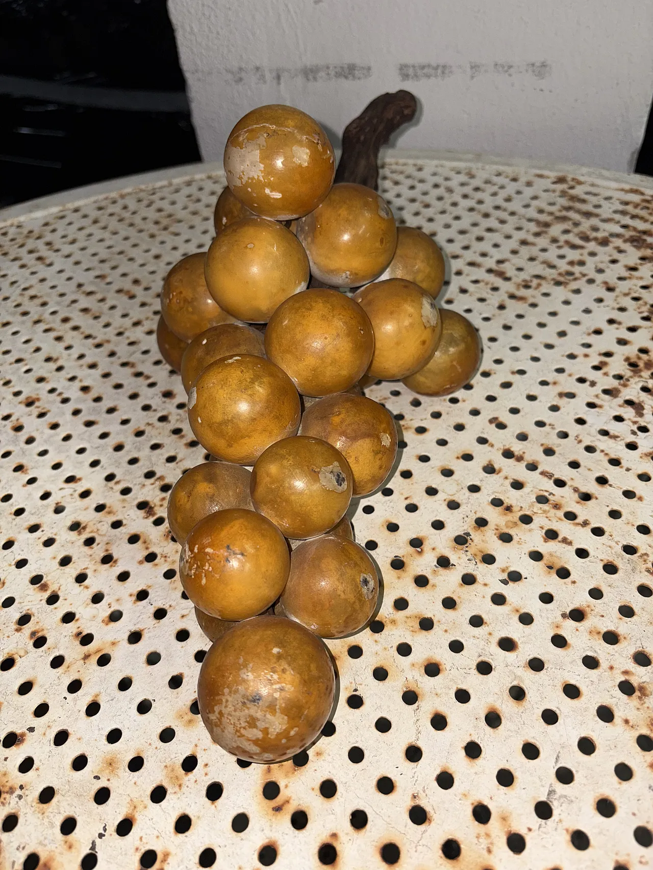 Marble alabaster pine cone, 1950s 8