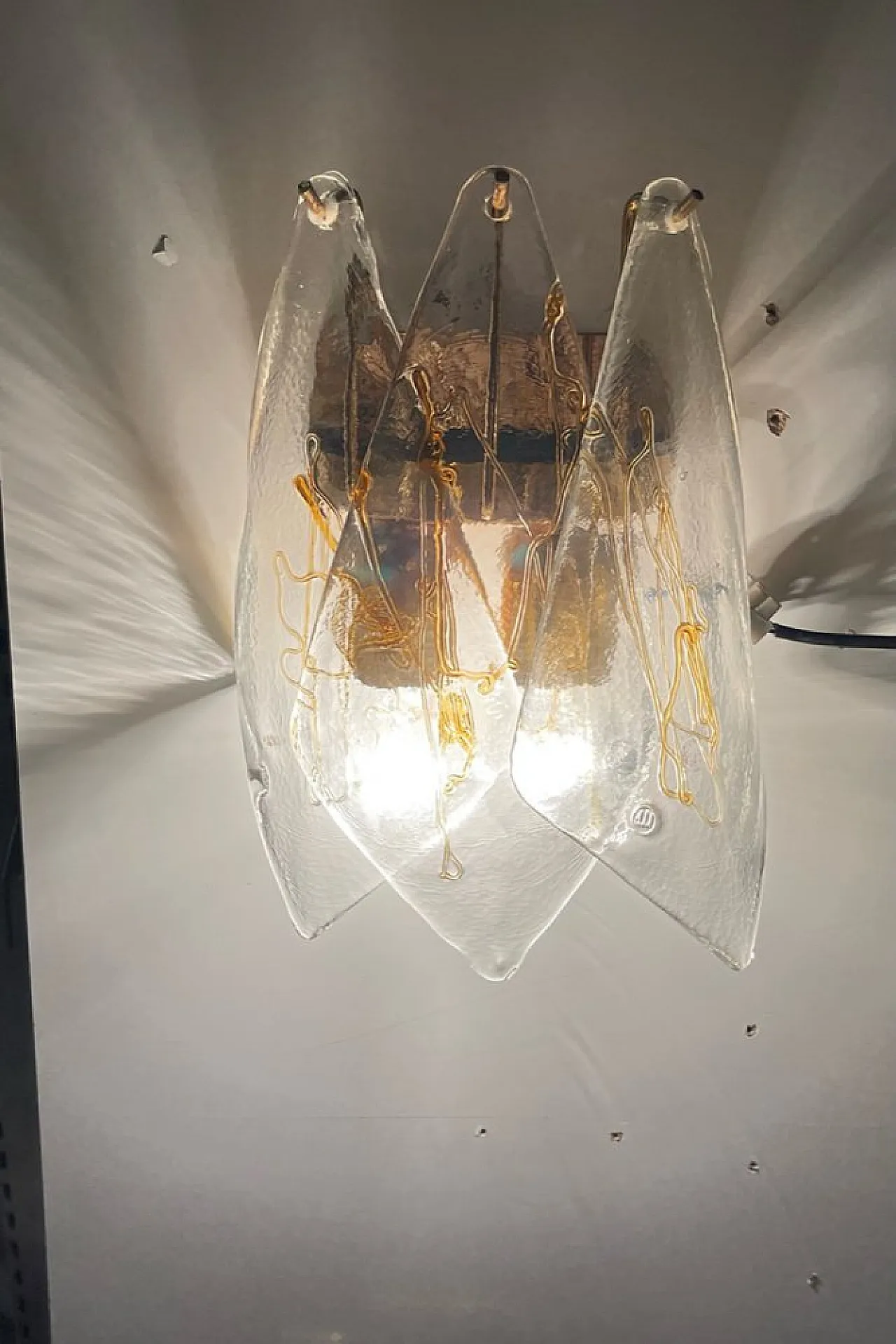 La Murrina wall light in Murano glass, 1980s, set of 2 4