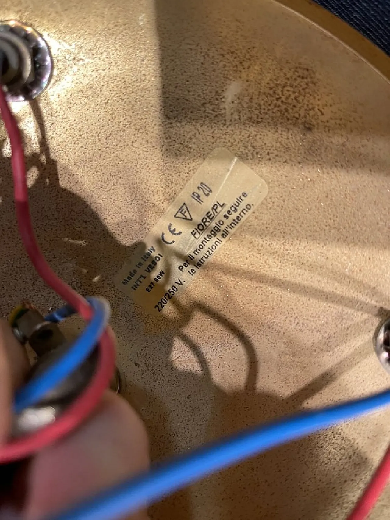 Venetian recessed flower in Murano glass, 1970s 4