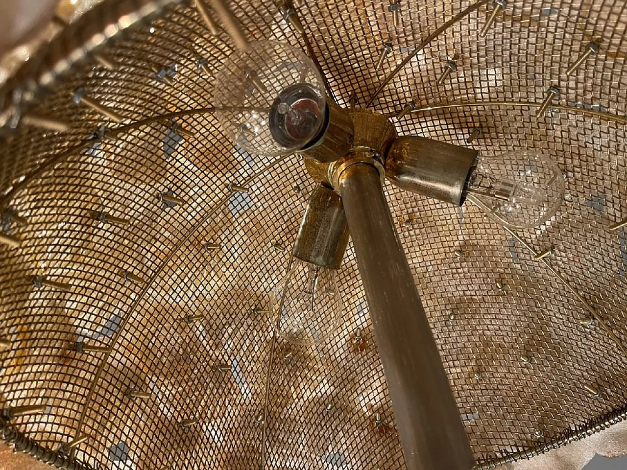 Murano glass floral floor lamp, 1970s 7