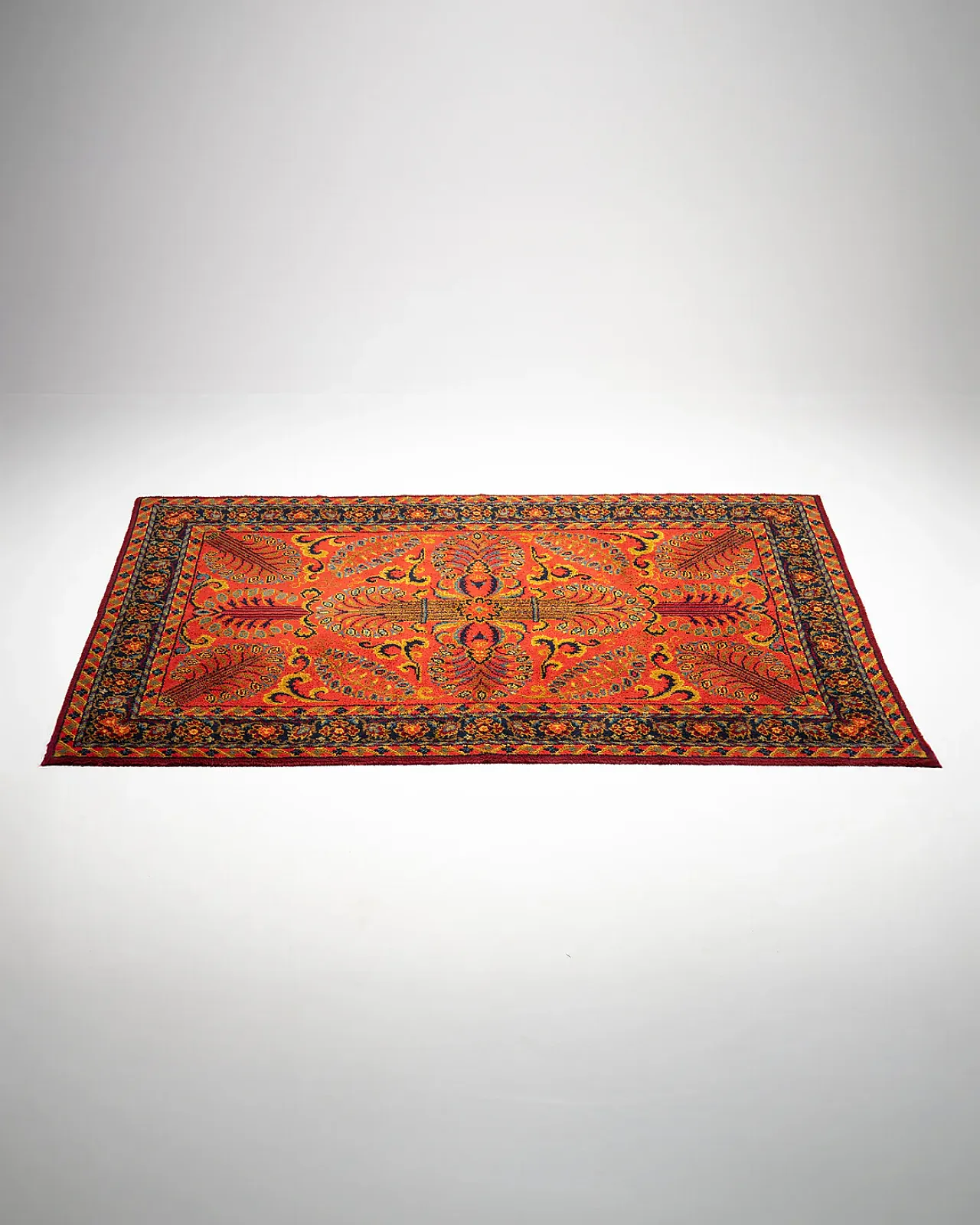 Tappeto orientale ricamato a mano, '900 1