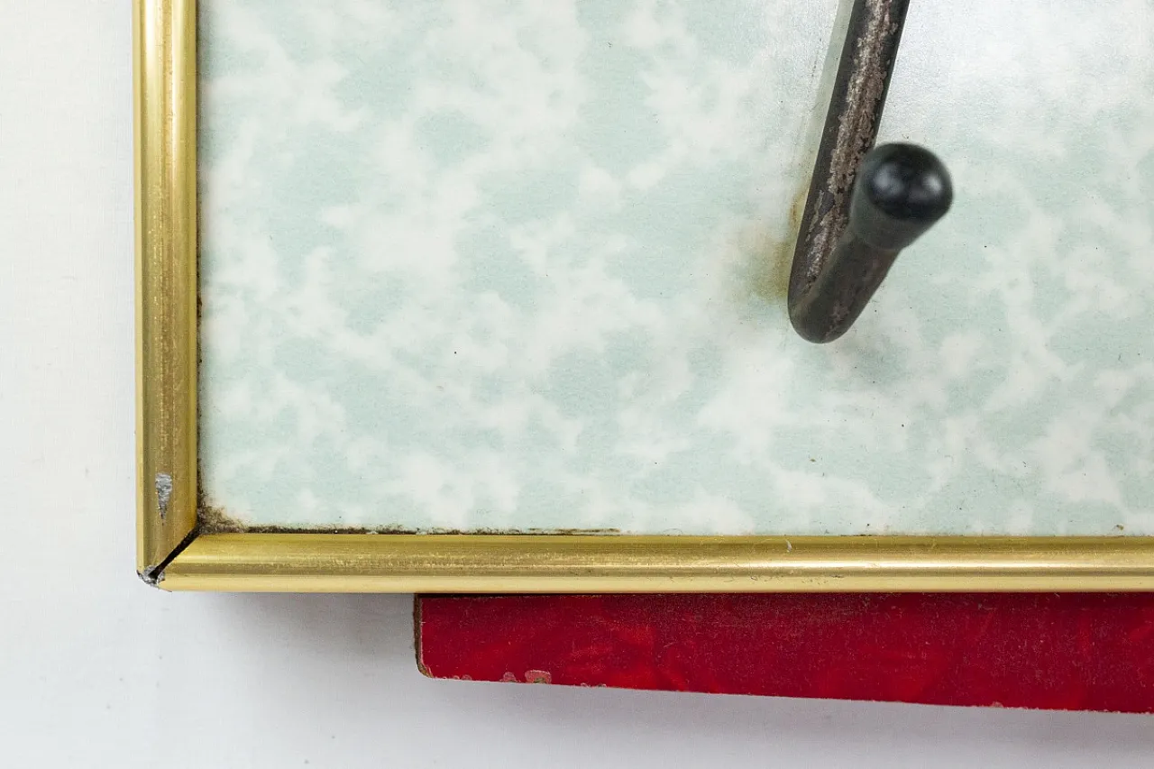 Coat rack with hat rack, 1950s 4