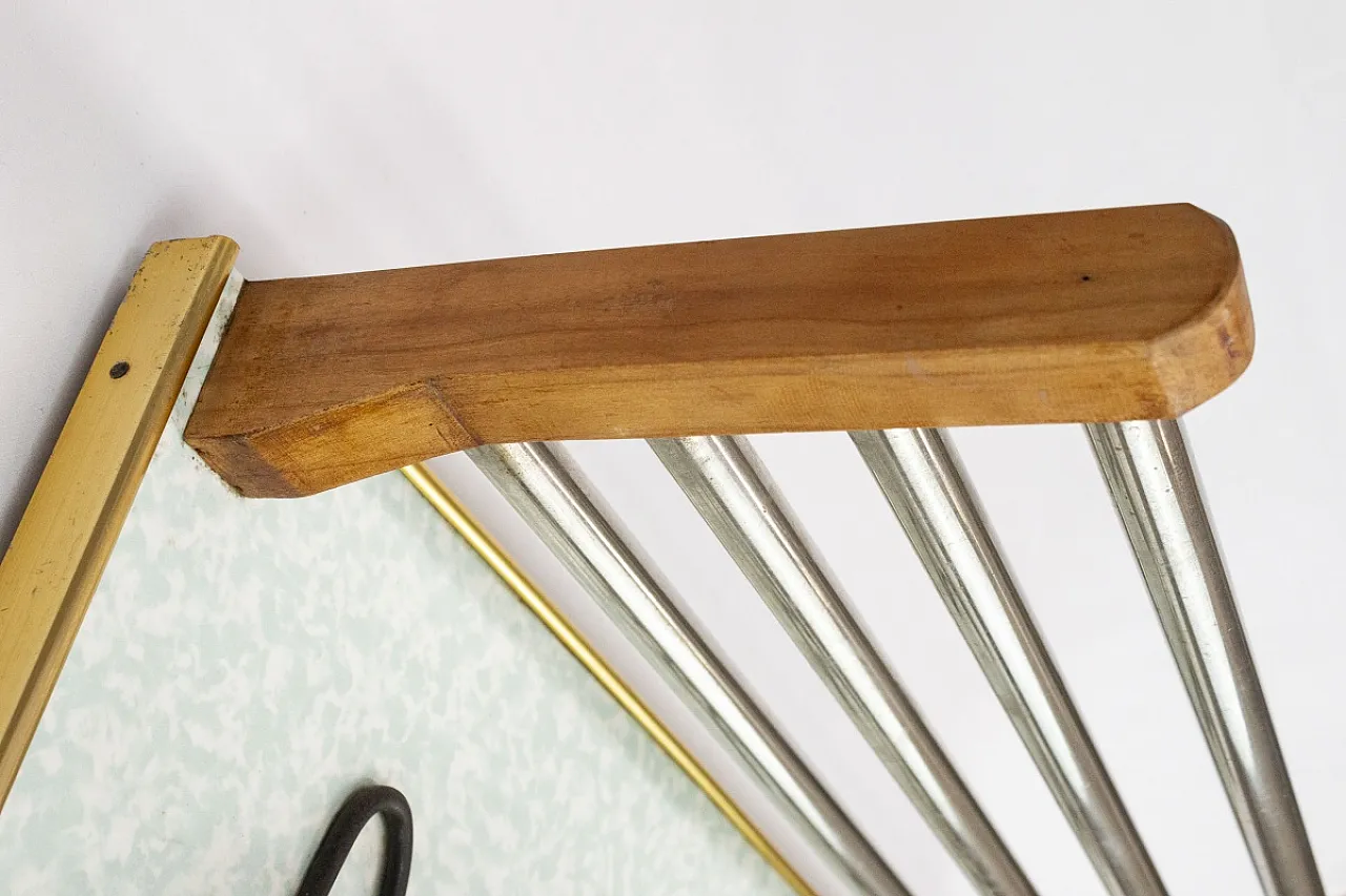 Coat rack with hat rack, 1950s 7