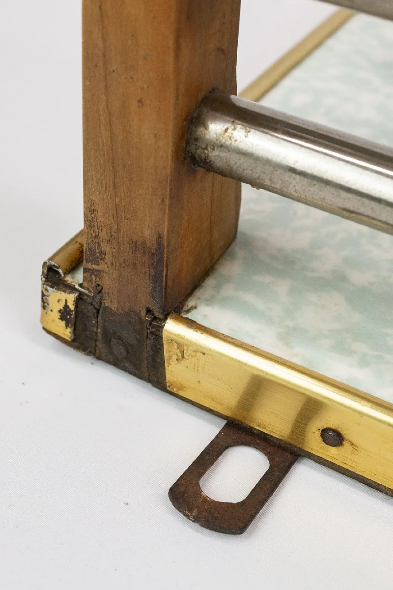 Coat rack with hat rack, 1950s 8