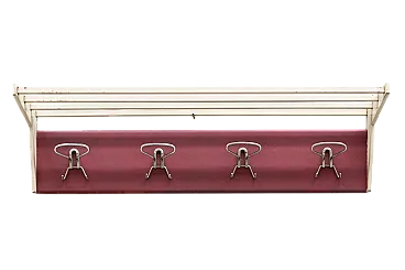 Attaccapanni in metallo con cappelliera, '900